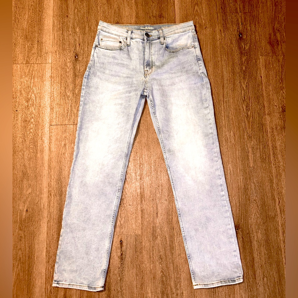 Brand NEW NEVER WORN Menβs Jeans GOOD FELLOW LIGHT BLUES